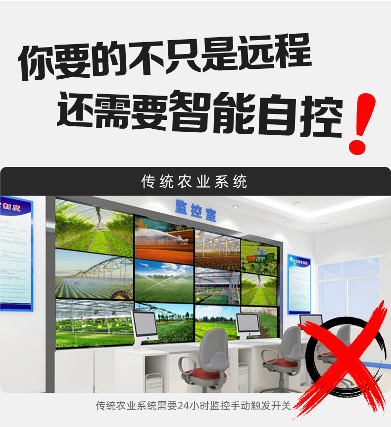 16路溫室大棚/漁業(yè)養(yǎng)殖云平臺遠程監(jiān)測系統(tǒng)基礎版遠程自控