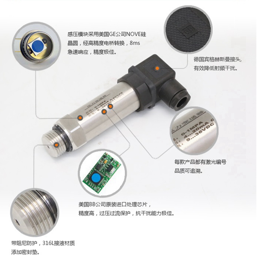 聚英壓力傳感器，美國BB進口芯片