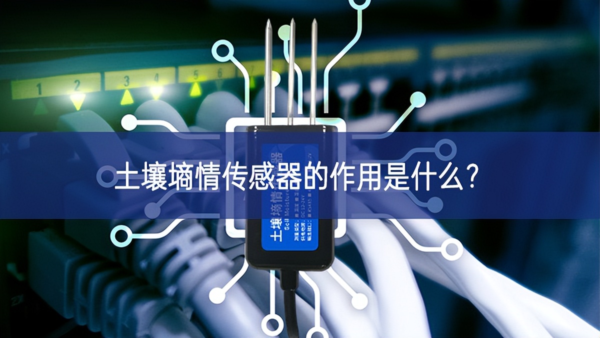 土壤墑情傳感器的作用是什么？