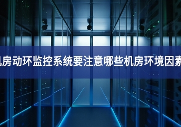 機房動環(huán)監(jiān)控系統(tǒng)要注意哪些機房環(huán)境因素？