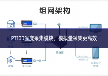 PT100溫度采集模塊，模擬量采集更高效